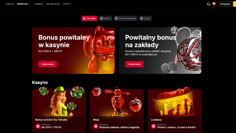 VulkanSpiele Casino platforma do gier
